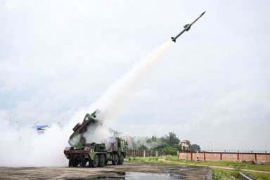 DRDO Conducts Maiden Flight-tests of Integrated Air Defence Weapon System